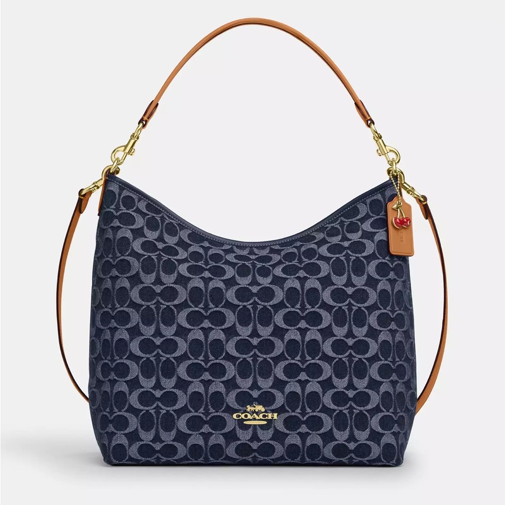 Decided to KEEP. Coach Denim Large Laurel Hobo bag. - Picture 4 of 5